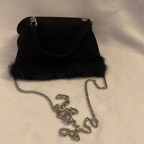 Pierre Dumas suede bag - Picture 2 of 3